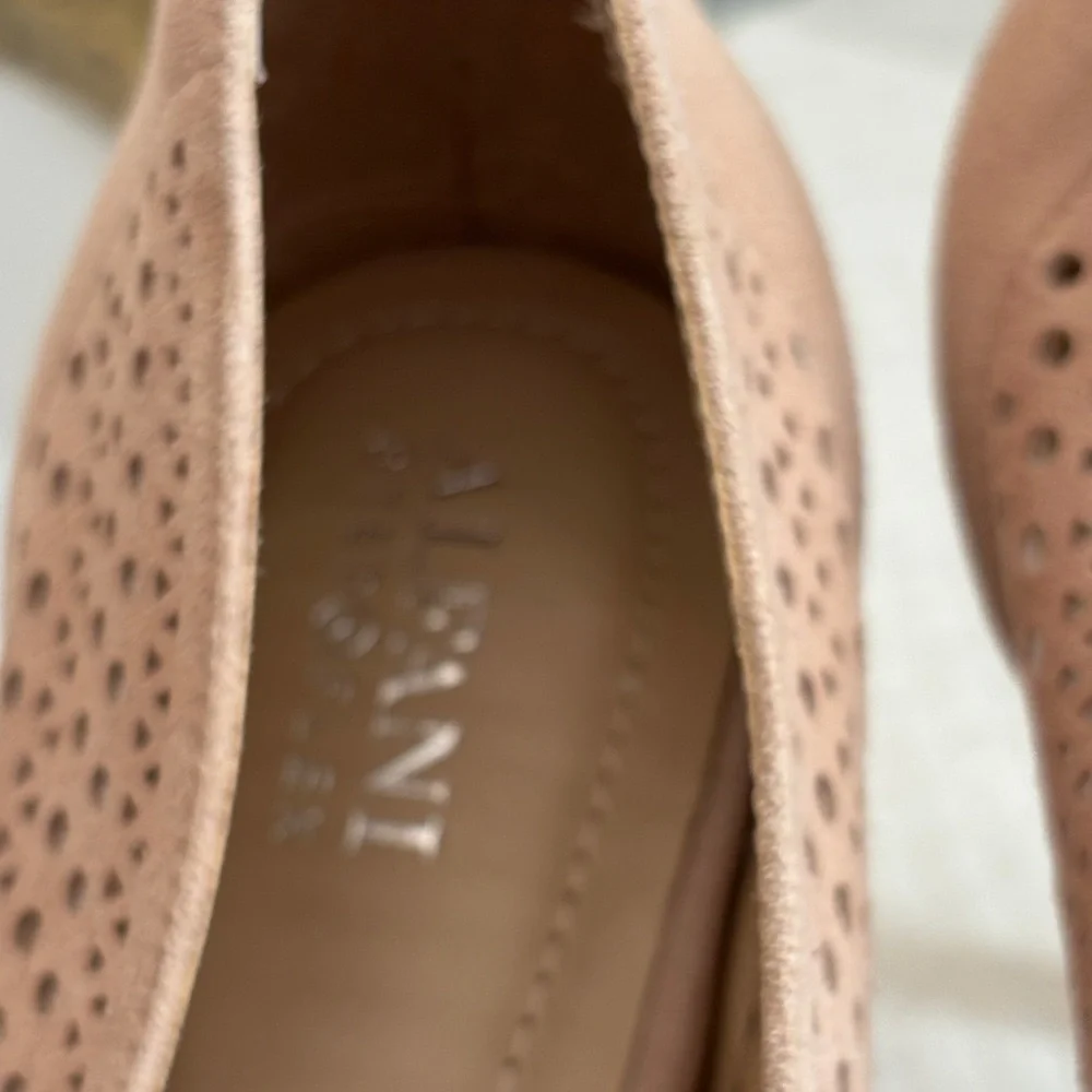 Alfani Jeules Blush Pink Pointed Toe Slip On Stilettos 3” Heel Women’s Size 11 - Picture 5 of 9